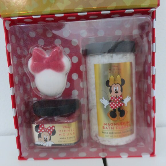 Disney Minnie Mouse Spa Gift Set Of 3 NWT - Picture 5 of 5